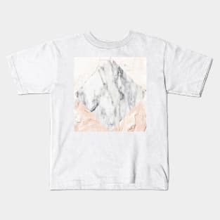 Marble Pattern Kids T-Shirt